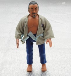 1986 Remco Mr Miyagi The Karate Kid Action Figure Toy
