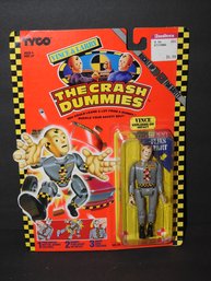 NIB 1991 Tyco The Crash Dummies VINCE Action Figure