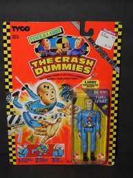 NIB 1991 Tyco The Crash Test Dummies LARRY Action Figure