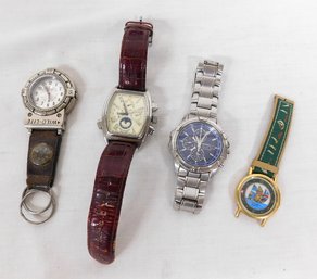 A Selection Of Watches, Two On Fobs, Includes Seiko