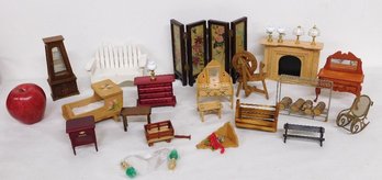 An Interesting Variety Of Nice Doll Furniture