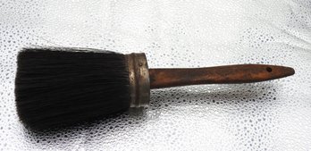 Antique Early 1900s Horse Hair Paint Brush