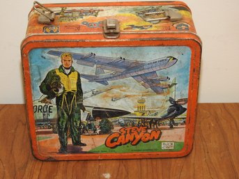 1959 Steve Canyon Metal Lunch Box