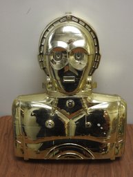 Vintage  Star Wars Action Figures In C3PO Case