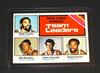 1975 Topps Walt Frazier Basketball Card