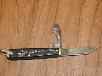 Vintage Lone Ranger 2 Blade Folding Knife