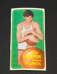 1970 Topps ROOKIE Pistol Pete Maravich Basketball Card