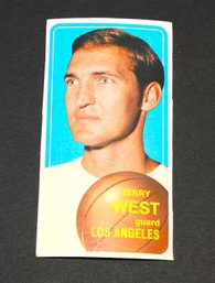 1970 Topps Jerry West Basketball Card