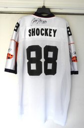 Signed Jeremy Shockey New Orleans Saints Super Bowl Football Jersey 2xl
