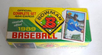 Sealed Box Of 1989 Bowman Baseball Cards Ken Griffey Jr ROOKIE Card