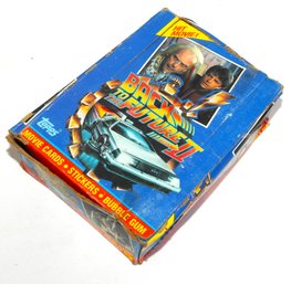 Full Box Of Sealed Packs Back To The Future Movie Trading Cards