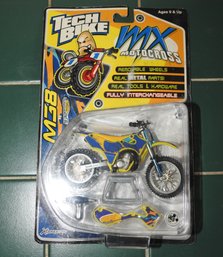 Rare Vintage Tech Bike Motocross Toy NOS In Original Package