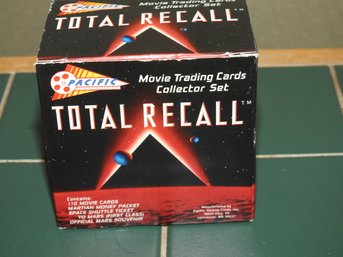 1990 Total Recall Movie Trading Card Collector Set