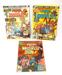 Lot Of 3 Marvel War Of The Worlds Comic Books Bagged & Boarded