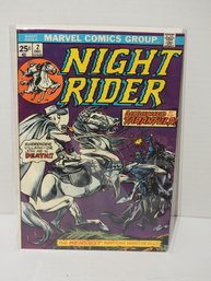Marvel # 2 Night Rider Comic Book Bagged & Boarded