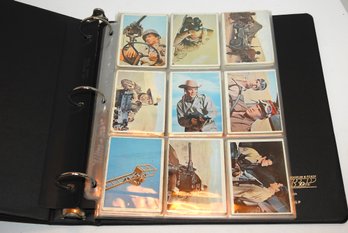 Original 1966 Topps  Rat Patrol Trading Cards In Binder