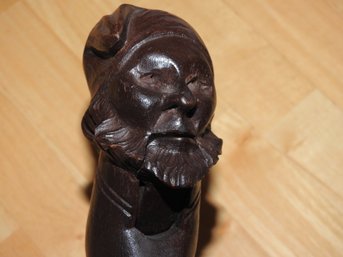 1940s Anri Wood Carved Pirate Nutcracker