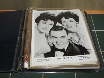 Large Binder Of Celebrity Movie Photos Not All Photos Were Photographed