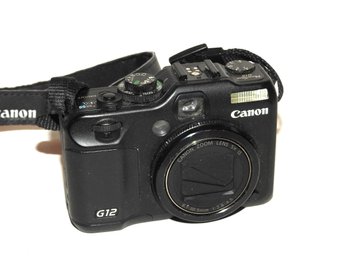 Working Canon Power Shot G12 Digital Camera