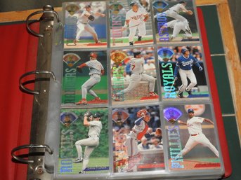 Binder Of 1995 Baseball Cards Not All Cards Were Photographed