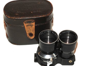 Mamiya - Sekor 18cm  DUAL Camera Lens With Case