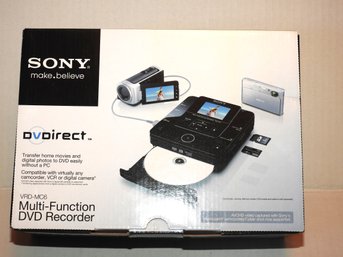 Sony Multifunction Dvd Recorder In Box