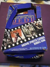 Box Of 1983 Star Wars Trading Cards