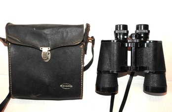 Scope Stereo Blue 7 X 50 Binoculars & Case