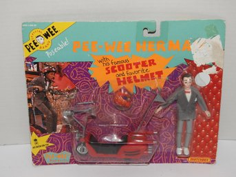 1988 Pee Wee Hermans Play Set In Package Never Used