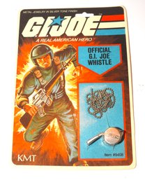 1982 Hasbro Official GI JOE Whistle In  Sealed Package