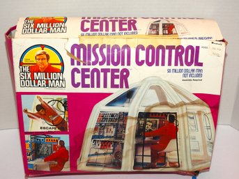 Original 1976 Six Million Dollar Man Mission Control Center