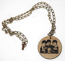 Original 1965 The Beatles Leather Necklace