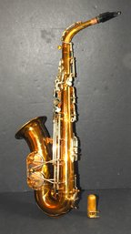 Vintage Martin Low Pitch Brass Saxaphone