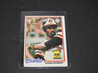 1978 Topps HOFer Eddie Murray ROOKIE Baseball Card