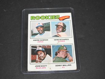 1977 Topps HOFer Andre Dawson ROOKIE Baseball Card