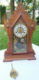 A Victorian Aesthetic Period Mantle Clock C.1880's