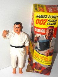 Rare James Bond 007 1965 Gilbret Odd Job Action Figure Doll