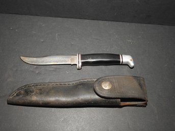Vintage Buck 102 Woodsman Fixed Blade Knife