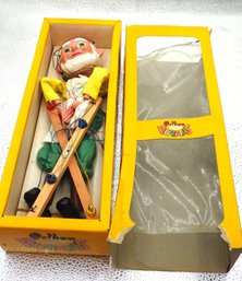 1950s Pelham Puppet Gepetto From Pinocchio In Original Box