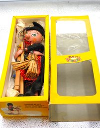 1950s Pelham Puppets The Witch From Hansel & Gretyl In Orig Box