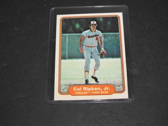 1982 Fleer HOFer Cal Ripken Jr ROOKIE Baseball Card