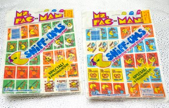 Sealed 1976 Ms. Pac Man Midway Atari Stickers