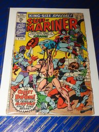 Signed Stan Lee Marvel Sub-mariner # 1 Comic Book Bagged & Boarded