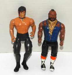 1983 Rambo And Mr. T  Action Figure Toys