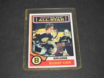 1974 Topps HOFer Bobby Orr Hockey Card