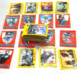 Huge Lot Of 1990 Robo Cop Trading Cards