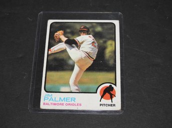 1973 Topps HOFer Jim Palmer Baseball Card