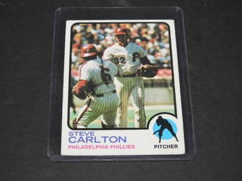 1973 Topps HOFer Steve Carlton Baseball Card