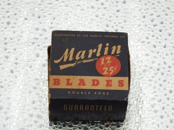 Old Marlin Razor Blades