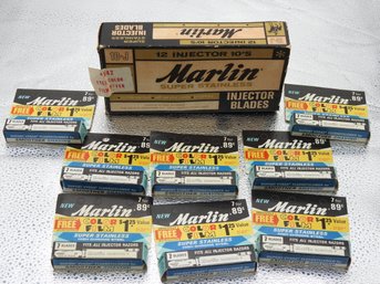 Old Box Of Marlin Injector Blades